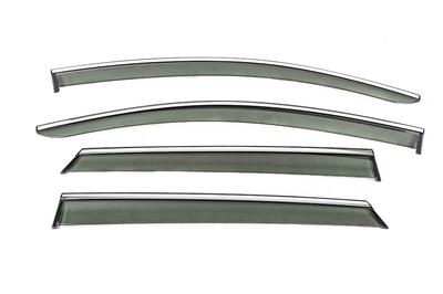 Wind Deflectors with Chrome Niken Luxury (4 Things) for Toyota bZ4X