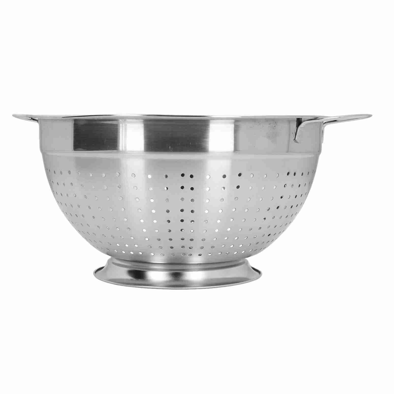 

Fruit Strainer Basket Multipurpose Stainless Steel Vegetable Fruit Kitchen Colander Bowl for Pasta Fruit Noodle