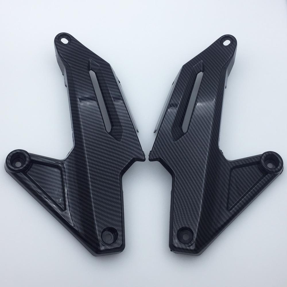 Honda ADV150 Carbon Fiber Footrest & Kickstand Cover (2019-2022)