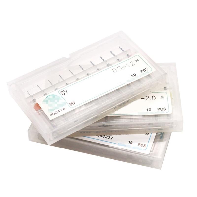 Accurate Craft Drilling Set of 10 Miniature Drill Bits for Circuit Boards and Detailed Engraving and Stone Jewelry Work