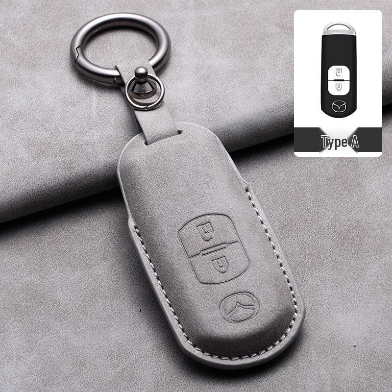 Mazda Axela Retro Key Cover for CX4, Atenza, CX5, and Mazda3