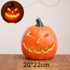 Halloween Pumpkin Lantern Orange Pumpkin Lantern Halloween LED Pumpkin Lantern Orange Pumpkin Lantern Pumpkin Outdoor Decoration