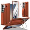 Luxury Business Integrated with Built-in Screen Protector Phone Case for Samsung Z Fold 8 7 6 5 4 3 Shockproof S Pen Slot Cover