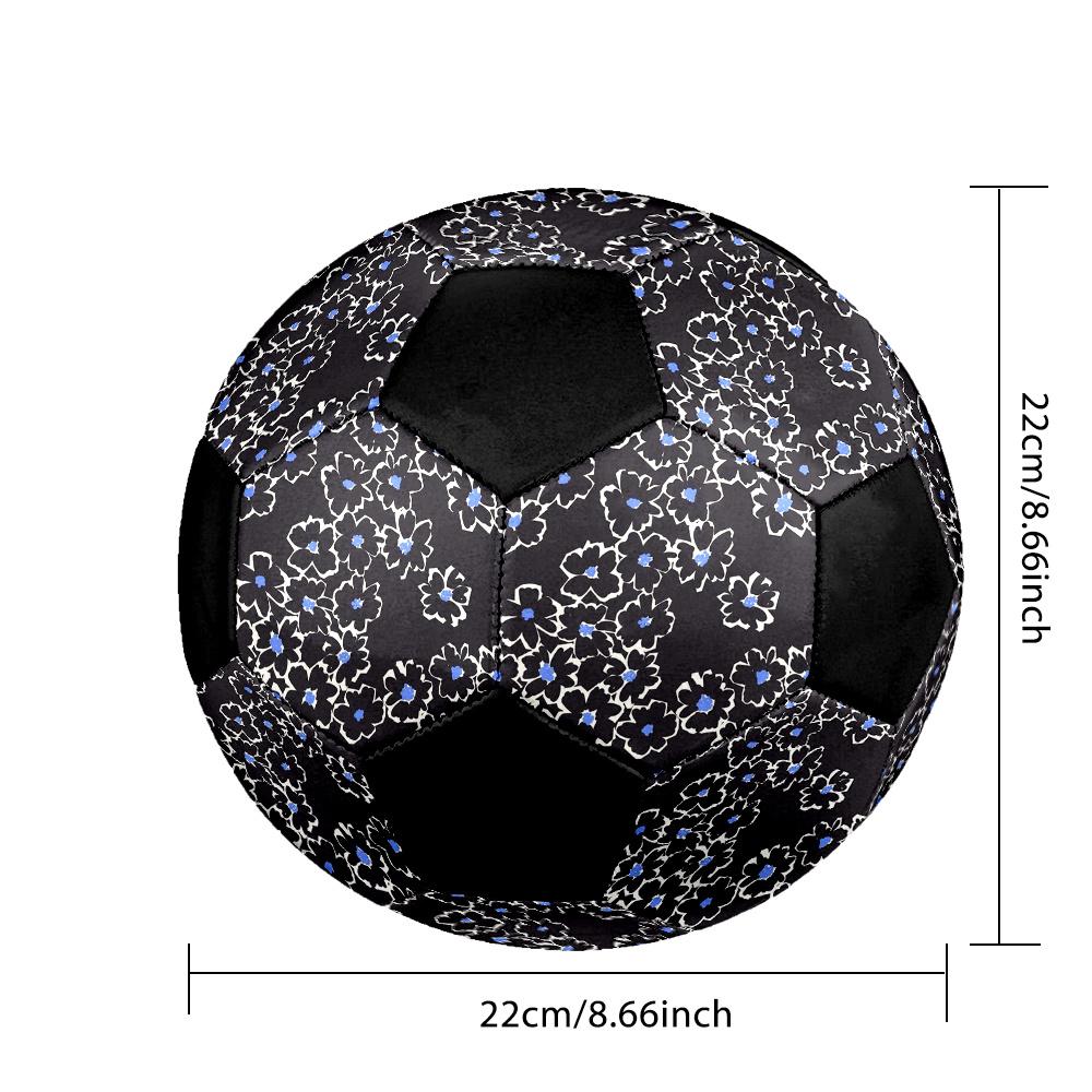 1pc Floral Durable Soccer Ball/Football, Size 5, Perfect for Training, Entertainment And Competition,Gift yy26060634