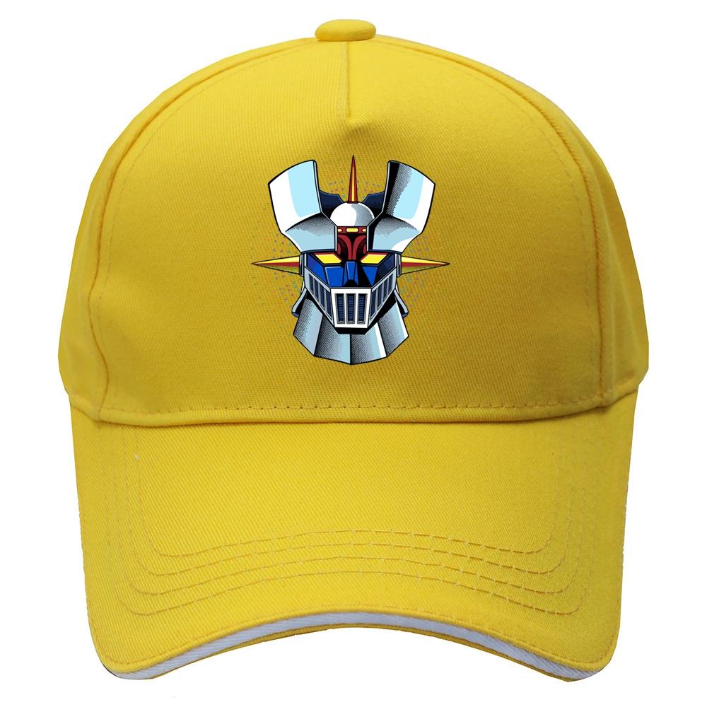 

Mazinger Z Hat Unisex Anime Old Classic Manga Robot Movie Hats Black Basic Cap Baseball Unisex s Hip Hop Cap Hats 55CM-60CM