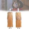 Costume élégant de la reine Amidala de Star Wars, tenue unisexe pour cosplay et jeu de rôle fantastique.
