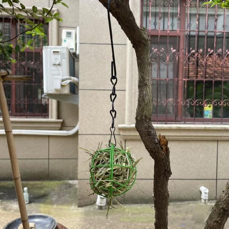 Metal Suet Ball Bird Feeders Set with Hanging Chain Squirrels Proof Bird Feeders for Outdoor Garden Hummingbird Feeders