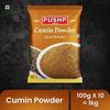 Pushp Brand Cumin/Jeera Powder Pouch (100g Pack) (Pack of 10)