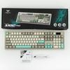 Aula S102 PRO Tri-model Silent Membrane Keyboard 2.4G Wireless TFT Display Volume Knob RGB Full Size ANSI US for PC Game Office