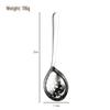 316L Stainless Steel Soup Ladle - Household Hot Pot & Serving Spoon, Long Handle with Large Round Head