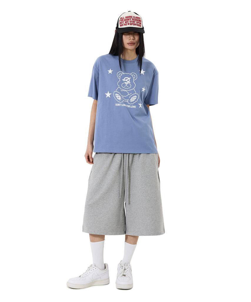 Opeunyadeu(Owai) Shine Star Dolly Tee - Blue Gray