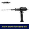 Upgraded Cross-Border Hand Drill To Rotary Hammer Converter: Lithium Battery Impact Drill for Hole Drilling