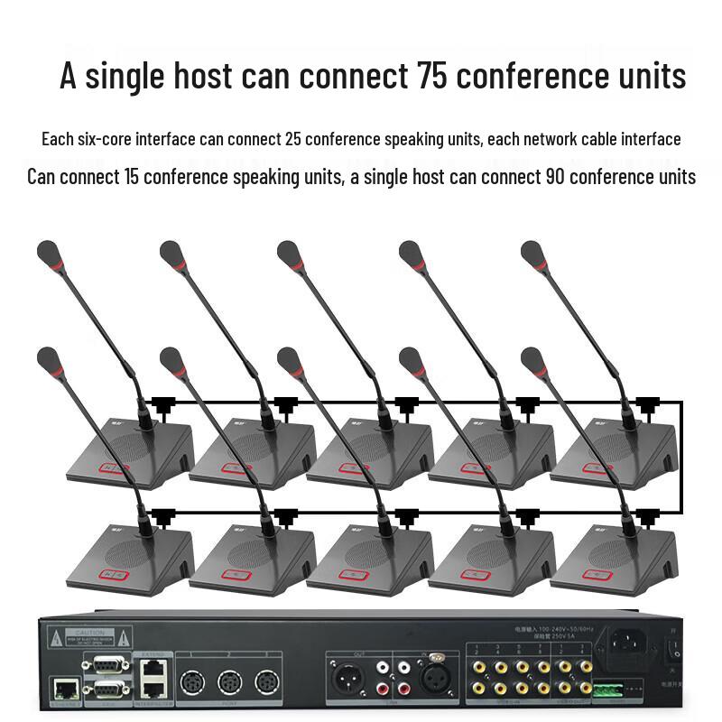 Weishu K-500-A1 Wired Gooseneck Conference Microphone (CN Version)