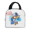 Singe Bloons Td 6 Insulated Lunch Bag for Kids School Cooler Thermal Food Box Tote Portable Lunch Boxes Container