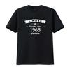 55th Birthday T Shirt Limited Edition Awesome Since 1968 100 Pre Shrunk Cotton Vintage Washed Stylish Versatile Graphic