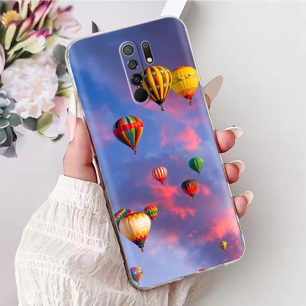 Phone Case For Xiaomi Redmi 9 Case Soft TPU Silicone Back Cover for Xiaomi Redmi 9 Redmi9 Case Transparent Bumper Cover Fundas