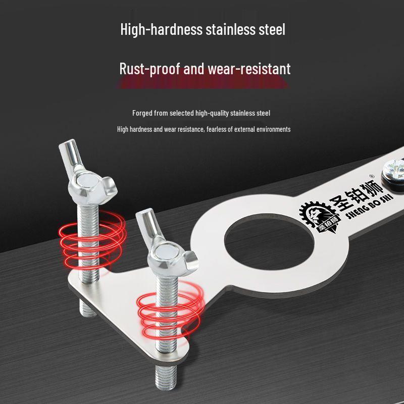 Dual Water Pipe Leveler and Shower Head Installation Tool for Water Heater