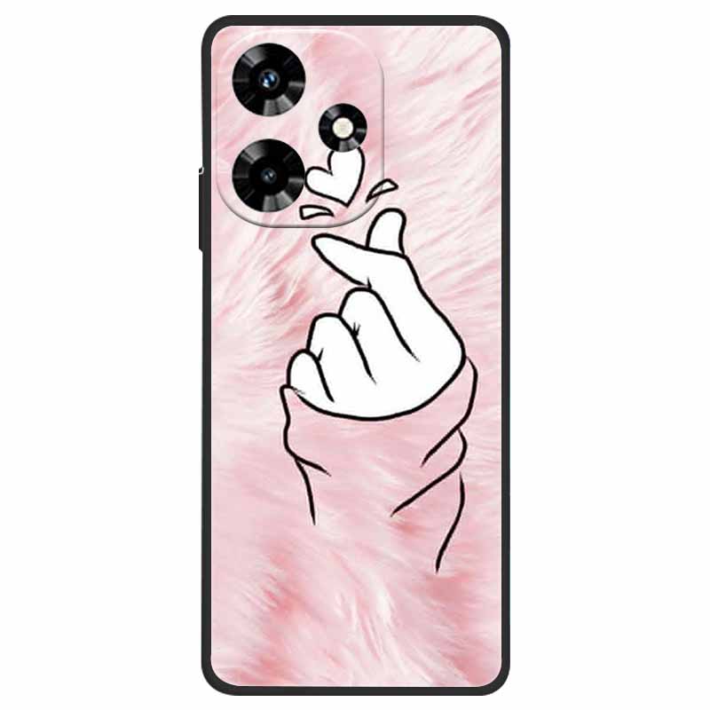 For Infinix Hot 30 Case Shockproof Soft Silicone TPU Phone Cover For Infinix Hot 30 4G 5G X6831 Back Cases Cute Cartoon Fundas