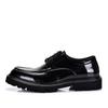 Men's Spring & Autumn British Style Patent Leather Slip-On Shoes for Business & Wedding