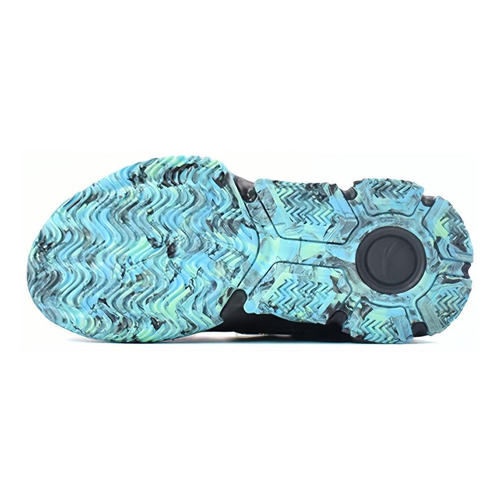 Anta Youth  Childrens Sniper Comfortable Versatile Non-Slip Shock Absorbing Wear-Resistant Casual Shoes Kids Casual Shoes Blue Black 312141102A-3