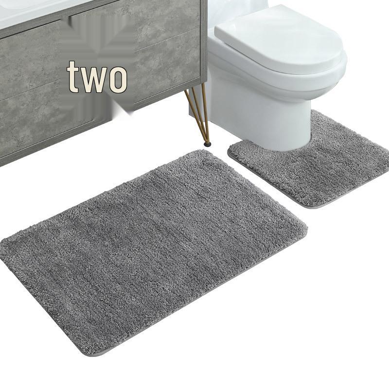 Anti-Slip Absorbent U-Shaped Bathroom Toilet Mat