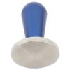 58mm Kaffeetamper Aluminiumlegierung Ergonomischer Griff Gleichmäßige Kompression Kaffeepresse Tamper für Zuhause Kaffeehaus Blau