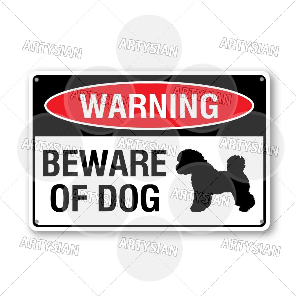 No Dogs Allowed Metal Sign Beware of Dog Private Property Warning Plaque Alert Dog-Free Zone Security Keep Dogs On Lead