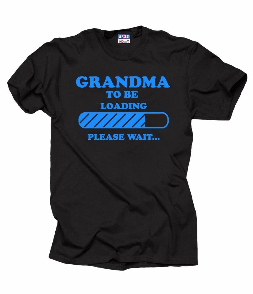 Gift For Grandmother TShirt Grandma To Be Tee Shirt Baby Announcement Shirt M