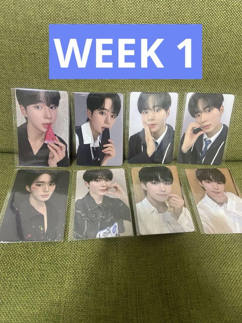 

[USED] Boypla 2 Archive Exhibition Korean Trading Cards Junseo 8 Types WEEK1