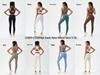 2025 Euro-American Women's High Waist Yoga Pants Set - Nude Feel, Elastic, Ideal for Running & Fitness