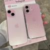 Przezroczyste Brokatowe Etui Na iPhone 17 Pro 16 Pro Max 15 Plus 14 13 12 11 17 Air 16Plus 16Pro Akcesoria Pokrowiec Na Telefon Dla Kobiet Dziewczyn