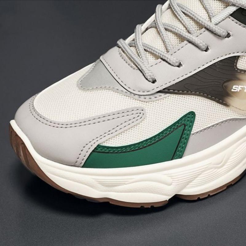 Men Casual Sport Shoes Breathable Men Sneakers Fashion Outdoor Mesh Running Shoes Versatile Comfortable Thick Sole Walking Shoes