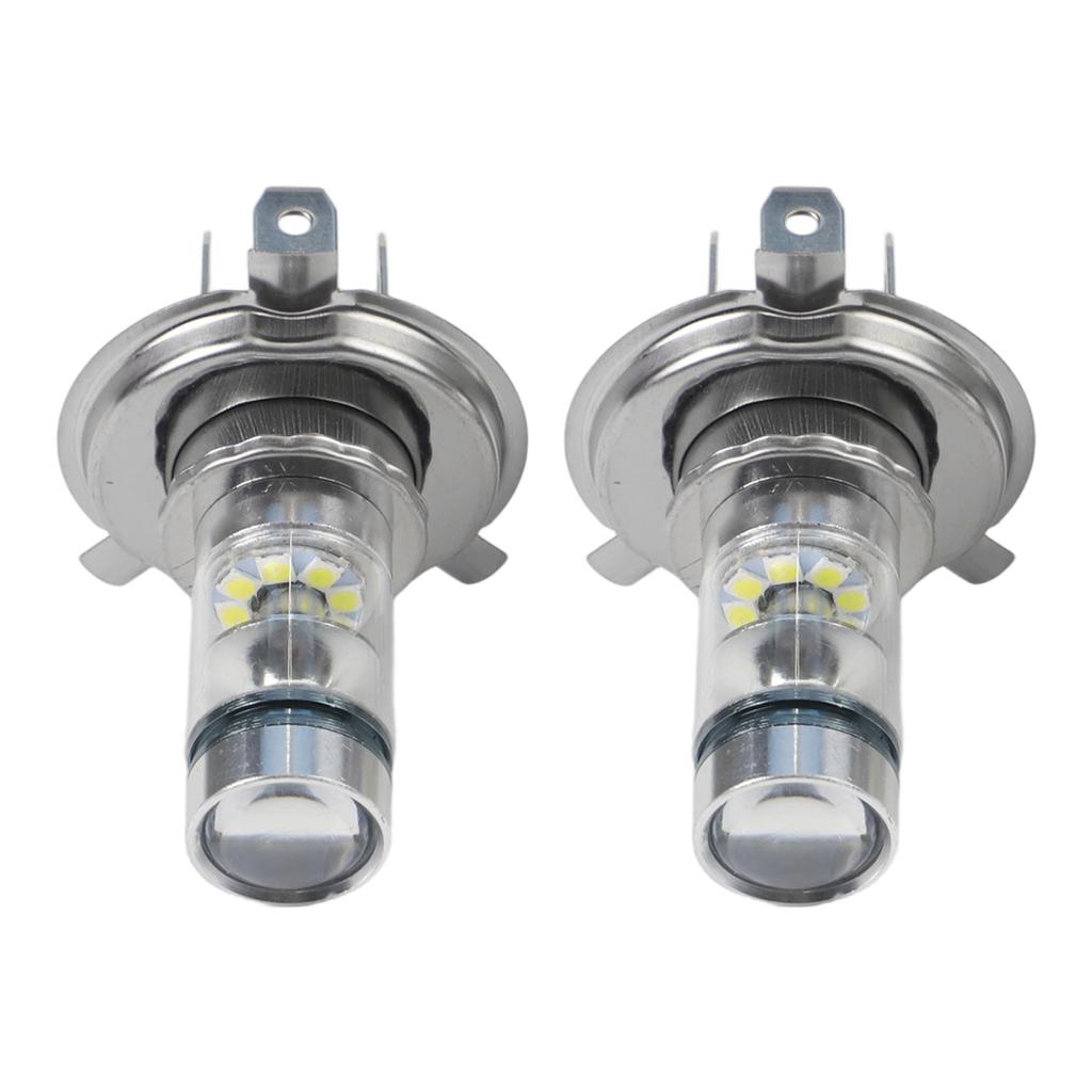2x 8000K High Power H4 HB2 COB LED Fog Driving Headlight Light Bulb White