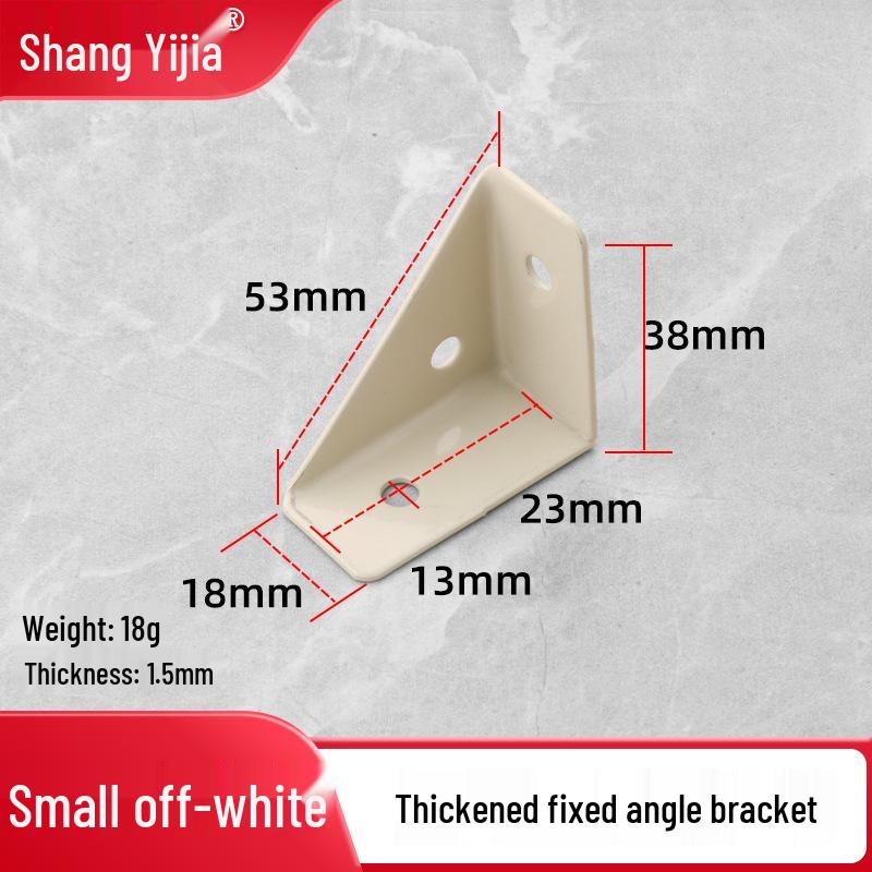 

Посилений кутовий кронштейн 90 градусів для підтримки шафи та ліжка Excludes screws