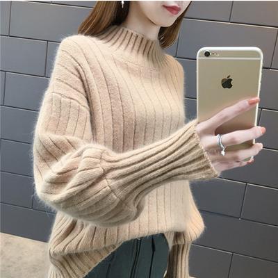 Winter Women Turtleneck Sweater Long Sleeve Knitted Sweaters Winter Women Turtleneck Sweater Long Sleeve Knitted Sweaters