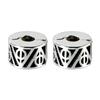 HARRY POTTER Deathly Hallows Charm Stopper Set of 2