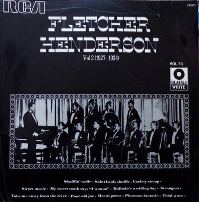 LP Record FLETCHER HENDERSON - Vol. 2 (1927-1934) 741071 RCA, RCA Victor 1973 France Jazz Used