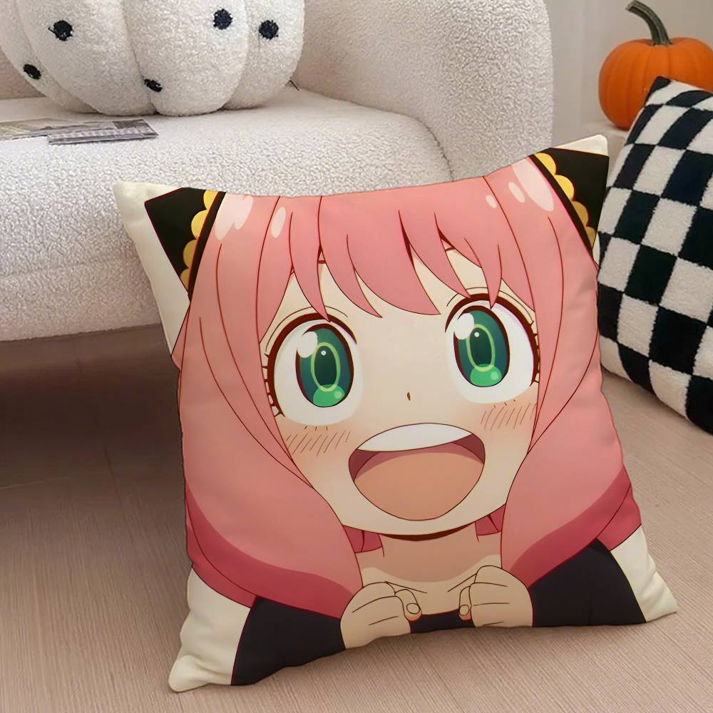 

Наволочка Аня Форджер Наволочка против пылевых клещей Невидимая молния Шелковистый короткий плюш Чехол для диванной подушки 12x12Inch