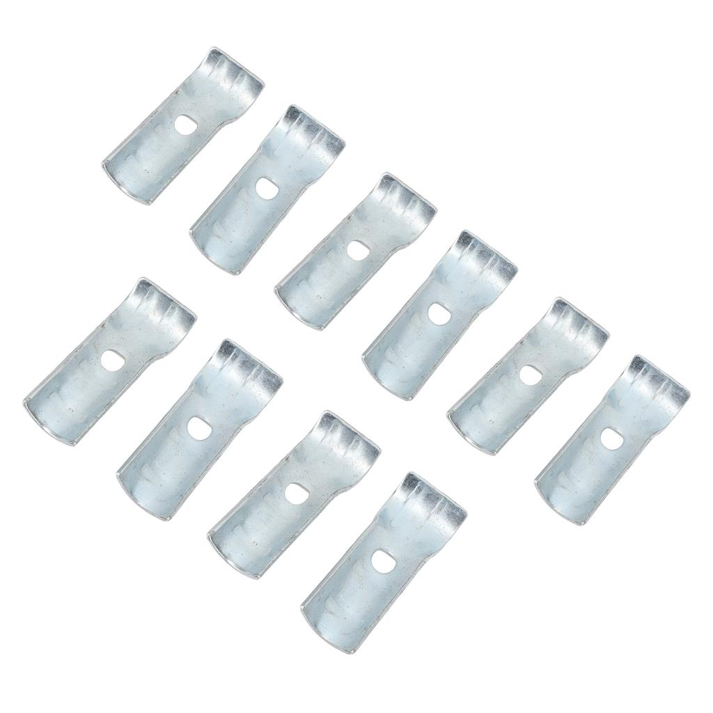 5 Sätze Wasserrohrbefestigungsklammer Aluminiumplattiertes Zink Geflügel Hühner Wasserversorgungsrohre Klemmen Leitungsaufhänger Haken für Bauernhof