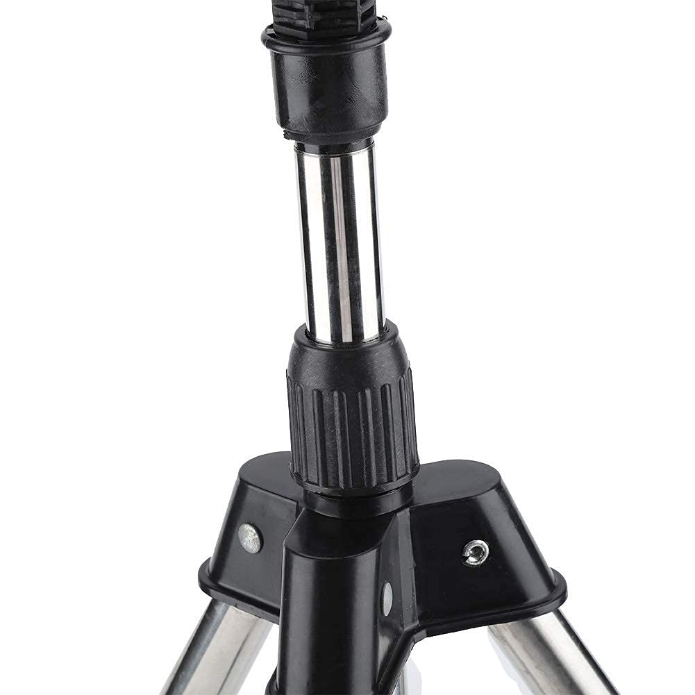 Automatic Watering Sprinkler with 24m Spray Range, 360° Rotation, Adjustable Height, Tripod, Misting, Stainless Steel, Irrigation System for Lawns