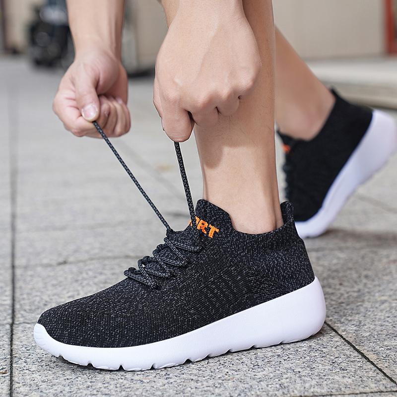 Erkek Spor Ayakkabıları Yürüyüş Ayakkabıları Nefes Alabilen Dış Mekan Koşu Erkek tenis para hombre Hafif Erkek Atletik ayakkabılar Antrenman Ayakkabıları