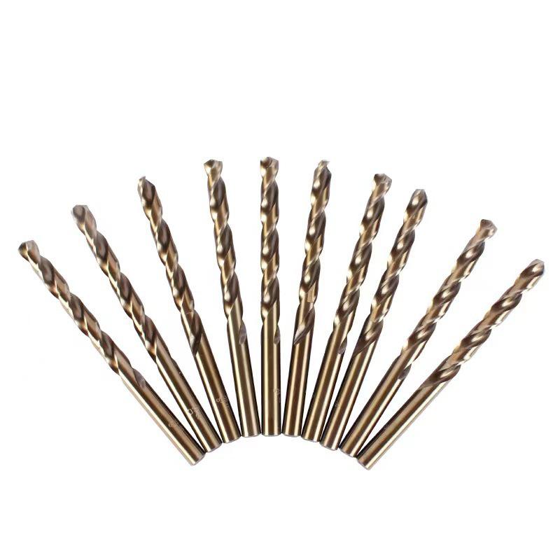 13-Piece Twist Drill Bit Set for Metal, Wood, Stainless Steel, 1-10mm Multifunctional Power Drill Heads