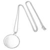 Hangend Ornament Vergrootglas Hanger Cadeau Optisch Vergrootglas Ketting Ouderen