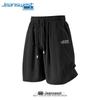 Jeanswest Men's Summer Casual Straight-Leg Shorts