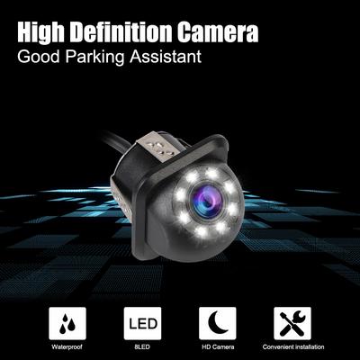 Car Infrared Night Vision Parking Monitoring 8 LED 170° Car Rear View Camera Auto Parking Assistance Wide Angle Backup Camera