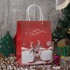 Decor Cake Package Candy Wrapping Bag Christmas Gift Bags Elk Santa Claus Kraft Paper Gift Box