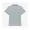Stinson Button Letter Logo Short Sleeve Polo Shirt Unisex Tops NT7PS02K
