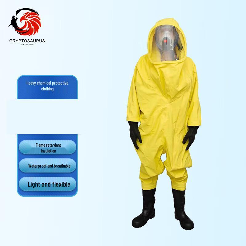 Yingzui Long Full-Sealed Heavy-Duty Chemical Protective Suit