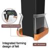 Neue Silikon Stuhlbeinschutz Filzbezüge Verdickte Rutschfeste Möbelbeine Abdeckung Sofa Geräuschreduzierung Tischfußabdeckung