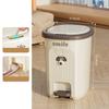 Trash Can With Lid Kitchen Standing Trash Can Large-Capacity Bin Dustbin Bathroom Bucket Toilet Wastebasket Household Items